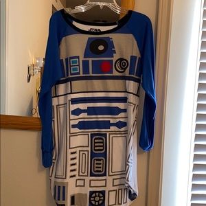 Women’s Star Wars R2-D2 Night Shirt - Large